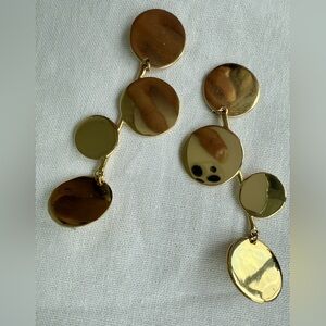 Elegant Gold Dangle Earrings